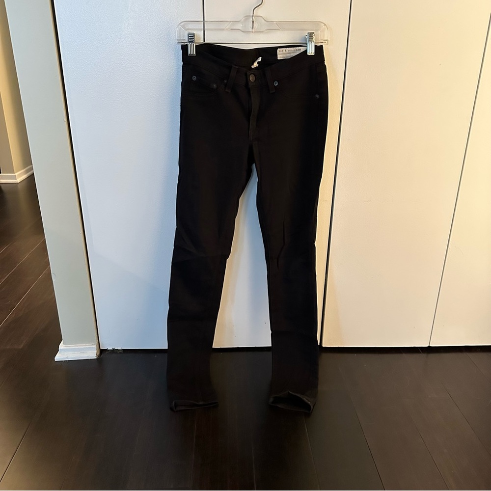 Rang & Bone Black Legging Skinny Jeans Size 27